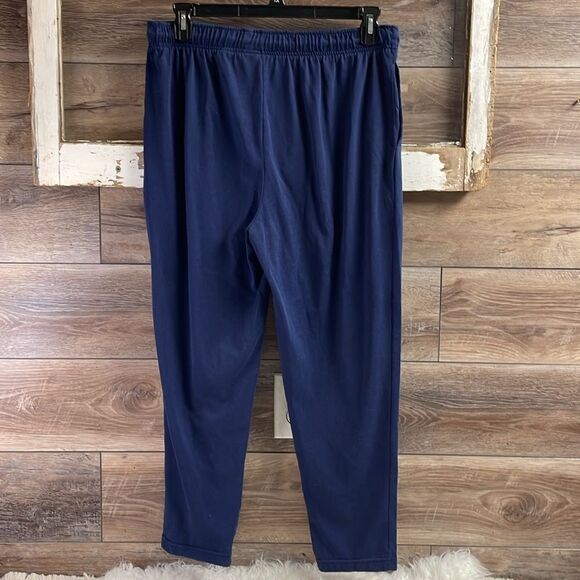 Folette Elastic Waist Drawstring Comfort Pants Blue Size Medium Vintage - Picture 3 of 12